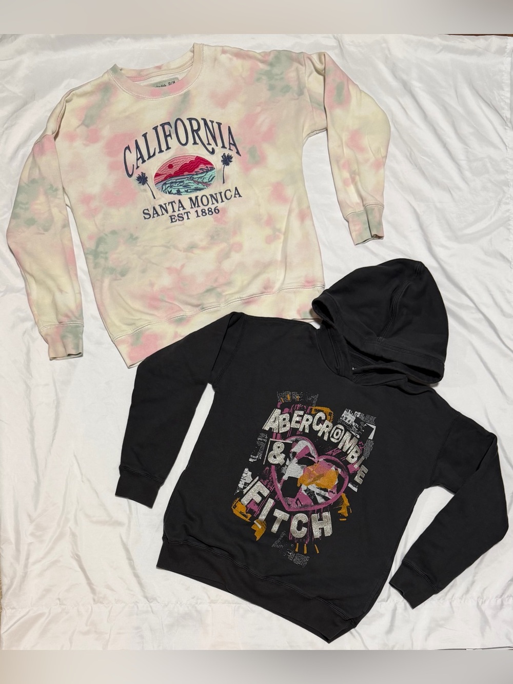 Abercrombie Kids Hoodie & Crew  Bundle 13/14